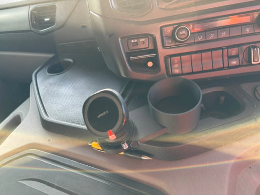 Scania Integrated XL Cup Holder & Phone Mount Disc | 3DPG