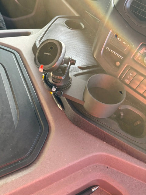 Scania Integrated XL Cup Holder & Phone Mount Disc | 3DPG